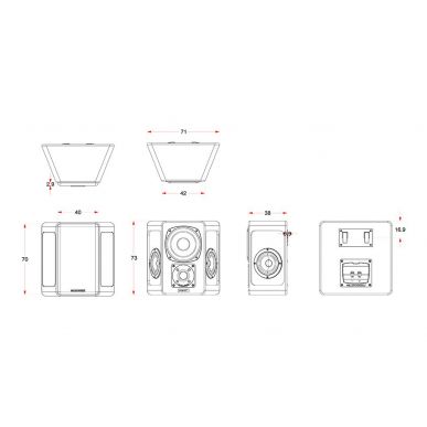 Настенная акустика Miller & Kreisel® S150T White